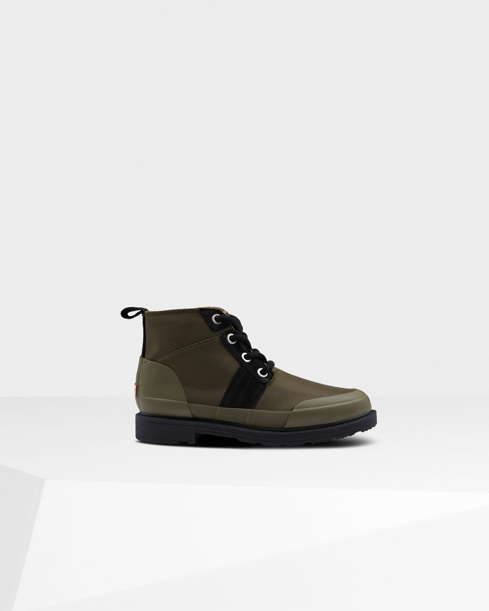Botins Hunter Feminina Pretas/Verde Oliva - Original Insulated Commando - 75BNLEOZI